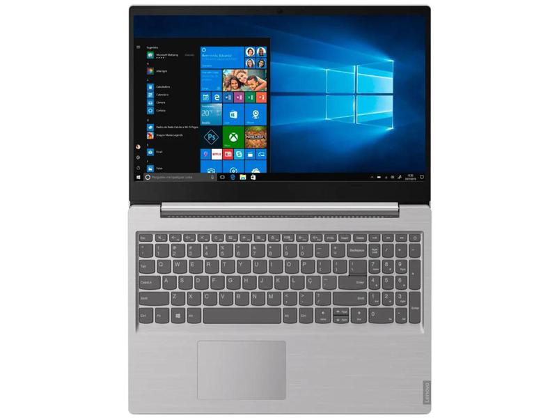 Notebook lenovo s145 i3 4gb 256ssd prata win10 - 81xm0005br
